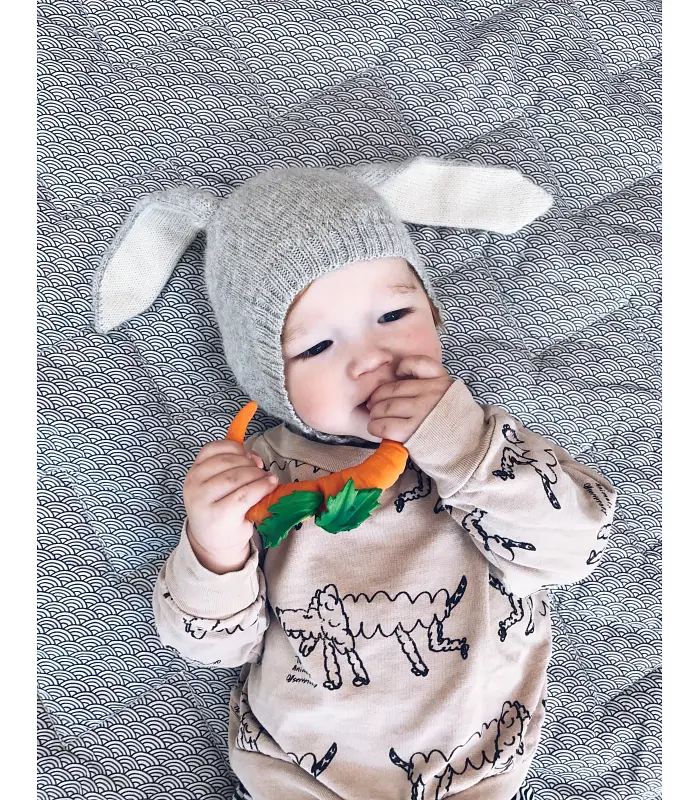 Прорізувач Oli&Carol Морква Кеті, помаранчевий із зеленим - фото 5