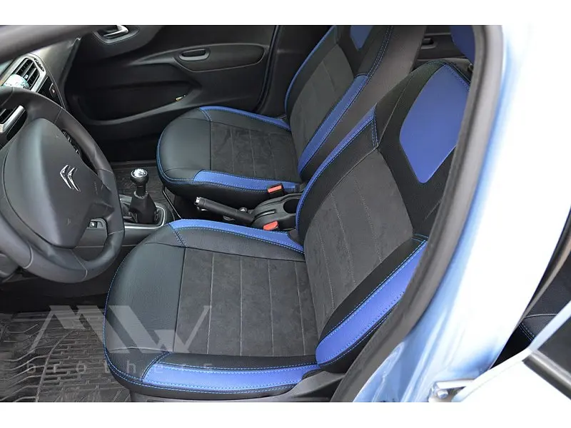Авточохли модельні MW Brothers для Citroen C-Elysee c 2013 - фото 7