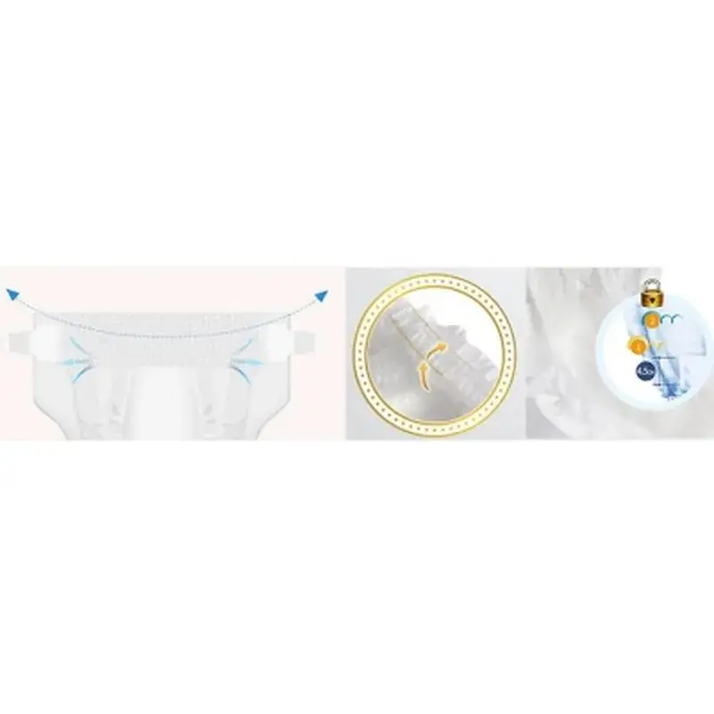 Підгузки Unijoy baby Premium XL 5 (12-17 кг) 40 шт (6973920542452) - фото 5