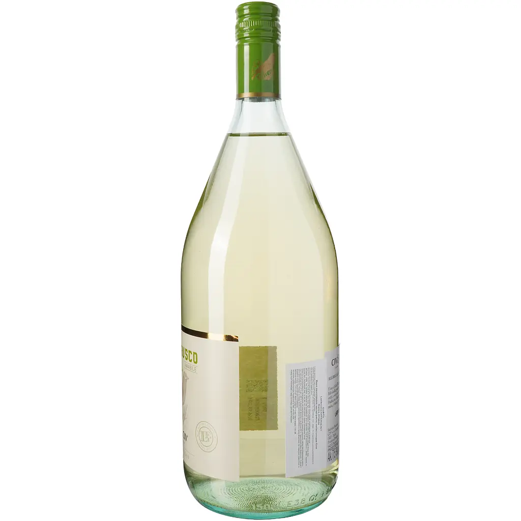 Вино напівігристе Civ&Civ Lambrusco dell'Emilia Bianco Amabile напівсолодке біле 1.5 л - фото 2