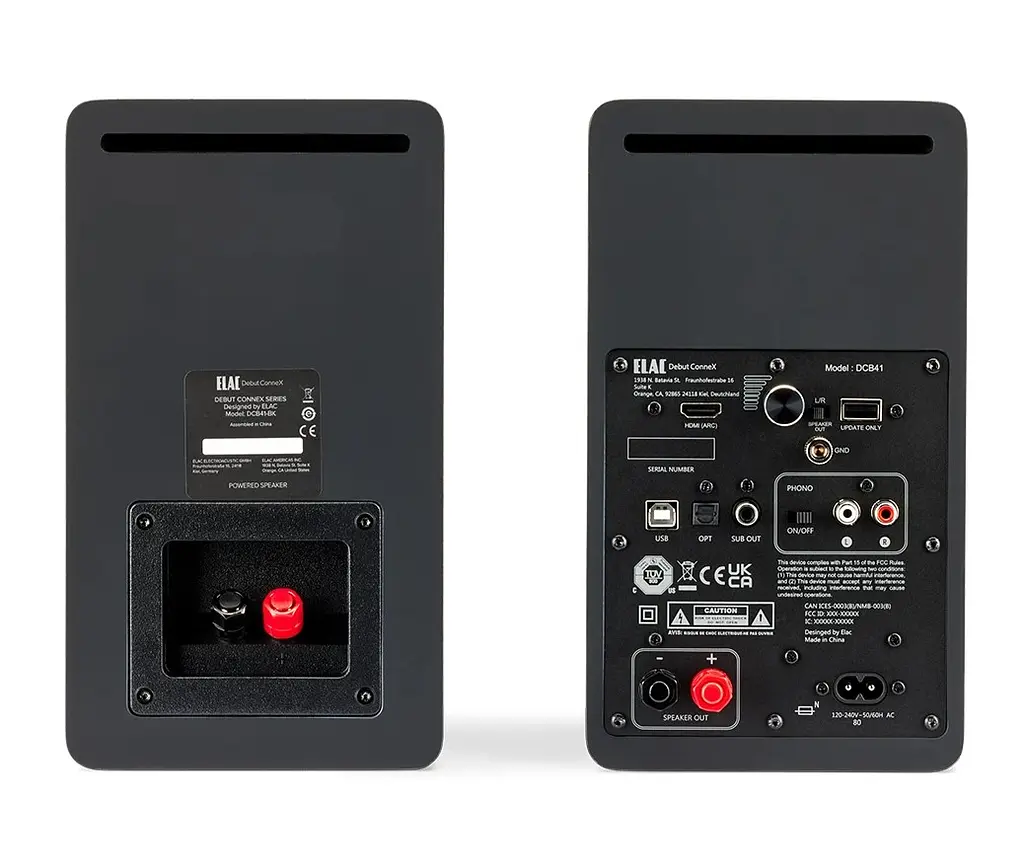 Полочные колонки активные ELAC DCB-41 DEBUT CONNEX Black - фото 3