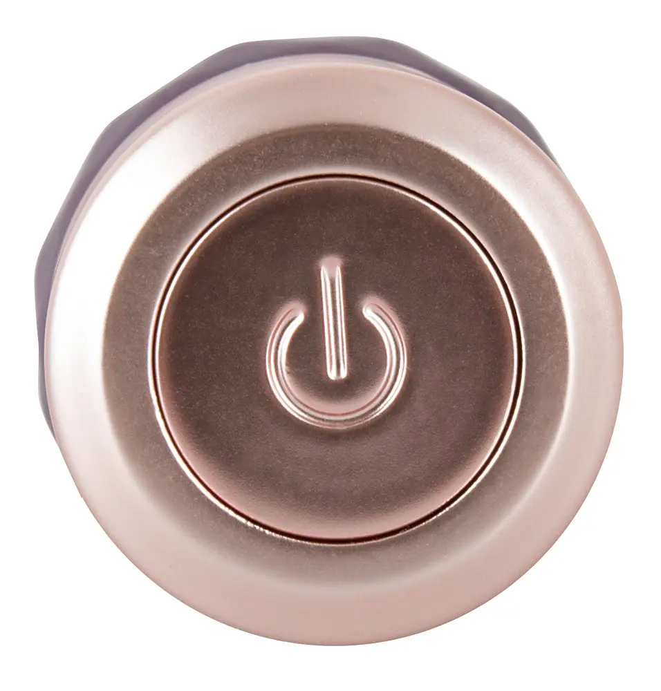 Мини вибратор Elegant Series Orion Diamond Vibe 15 см фиолетовый - фото 5