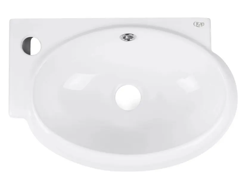 Раковина Qtap Leo без донного клапана QT11111008LW