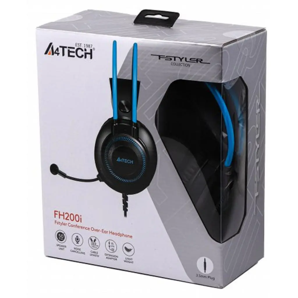 Навушники A4Tech FH200i Blue (4711421957021) - фото 8