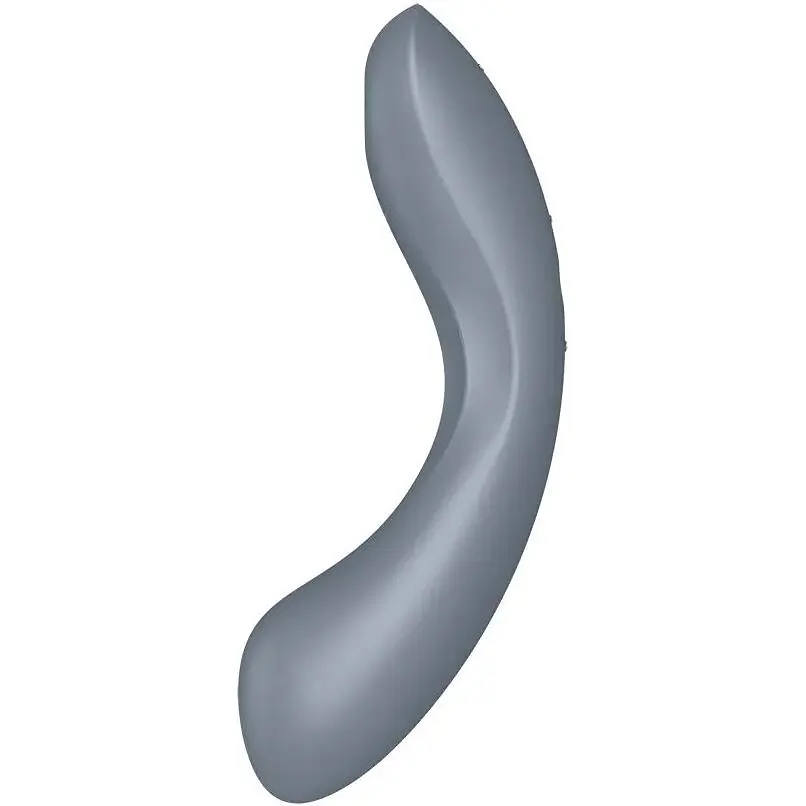 Вакуумний стимулятор Satisfyer Curvy Trinity 1 Bluegrey - фото 2