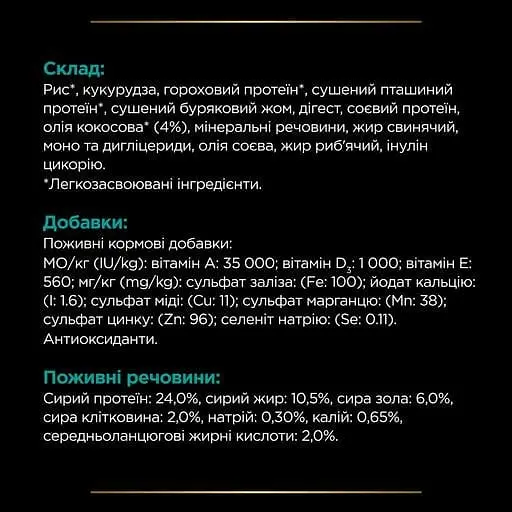 Сухий корм для собак Purina Pro Plan Veterinary Diets Gastrointestinal 1.5 кг - фото 10