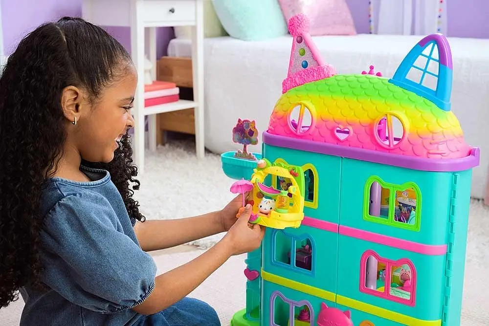 Ігровий набір Gabby's Dollhouse Ляльковий будиночок Габбі Балкон Кексика смузі-вечірка (SM36259/6071359) - фото 6
