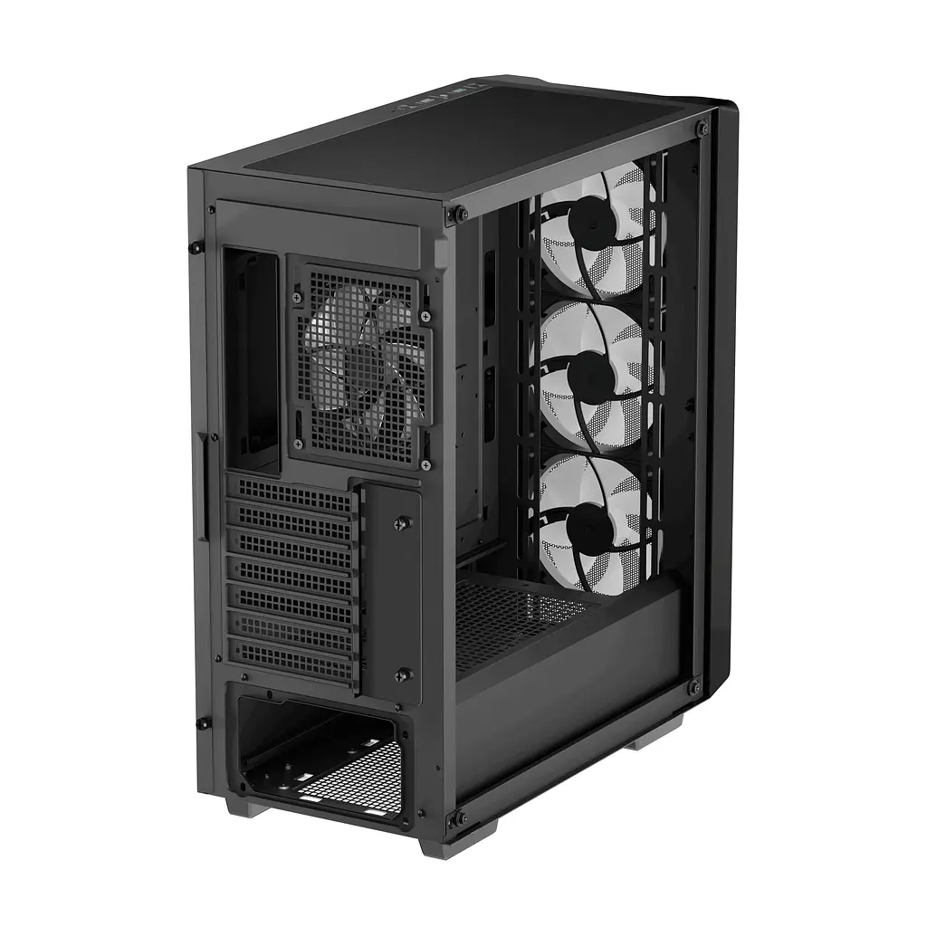 Корпус Deepcool CC560 Mesh V2 черный без блока питания (R-CC560-BKAMA4-G-2) без блока питания - фото 6