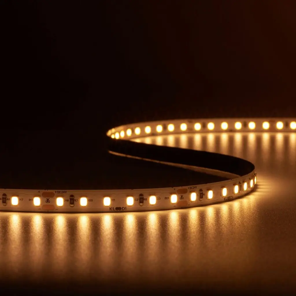 LED Стрічка 8,6W 120LED 2700K 745LM RA90 IP20 24V KLOODI KD2835-120-8.6W-2.7К-24V - фото 3