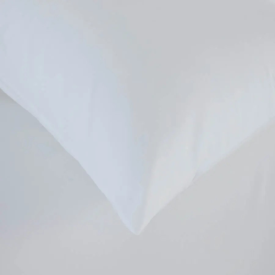 Простирадло на резинці з наволочками Penelope - Laura white білий 160x200 + 50x70 (2) - фото 2
