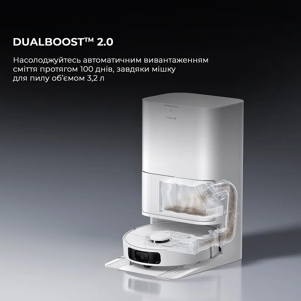 Пилосос Dreame Bot D20 Ultra (RLD31SE) - фото 6
