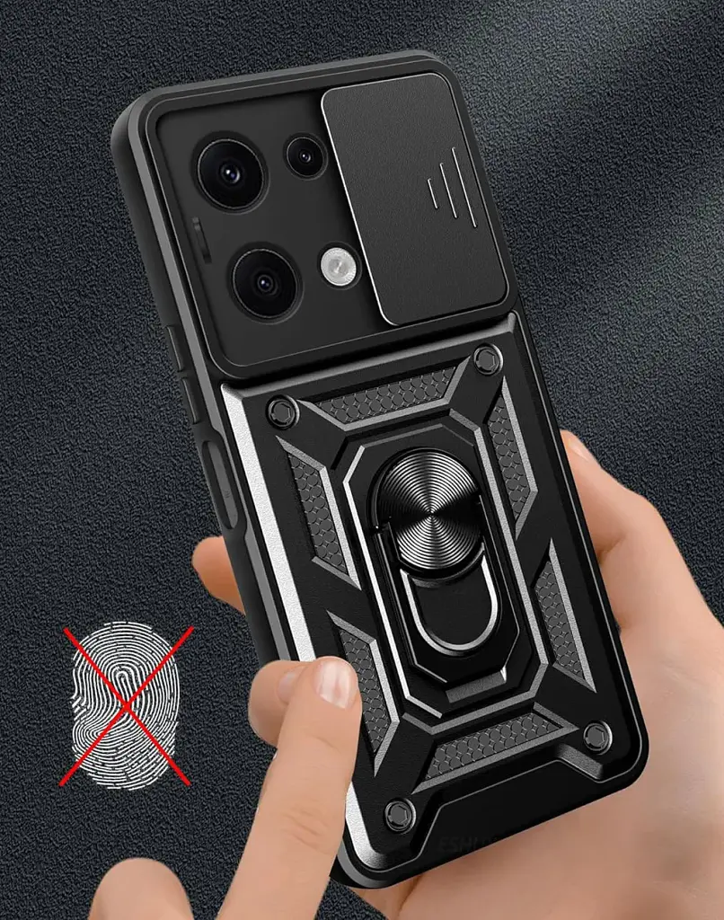 Панель BeCover Military для Xiaomi Redmi Note 13 5G Black (711030) - фото 5