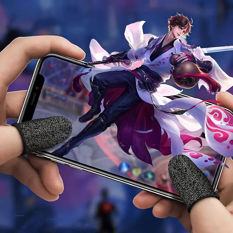 Игровой рукав для пальцев HOCO Phantom Superconducting fiber mobile game finger cots (Fiber) GM4 - фото 6