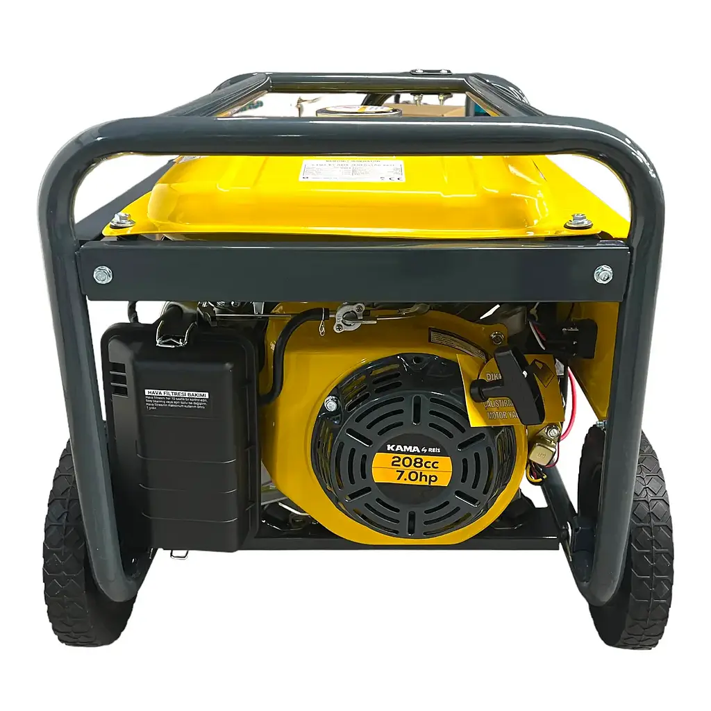 Бензиновий електрогенератор Kama KGL3500CE з електростартером 2.8кВт - фото 4