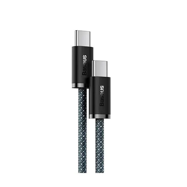 Кабель Baseus Dynamic Series Fast Charging Data Cable Type-C to Type-C 100W 1m CALD000216 Slate Grey - фото 2