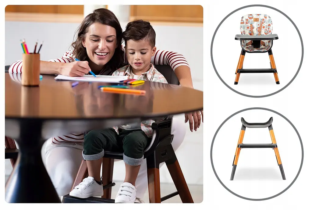 Стілець для годування Lionelo Mona Flower - фото 3