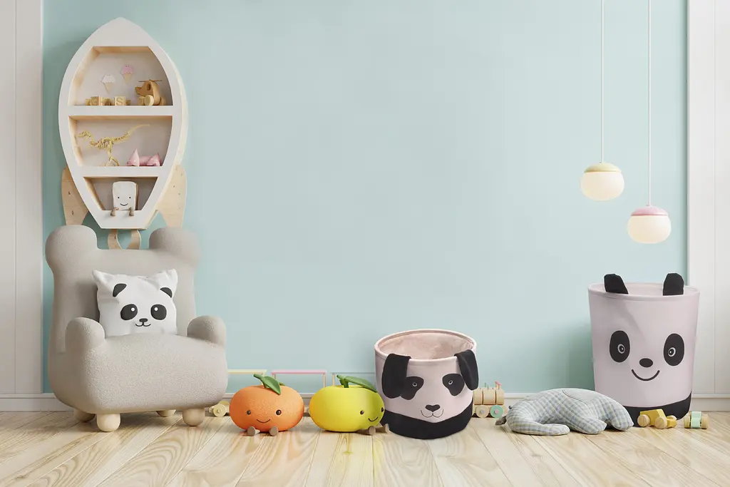Кошик текстильний круглий Handy Home Панда, 40х42 см (CEW-04) - фото 2