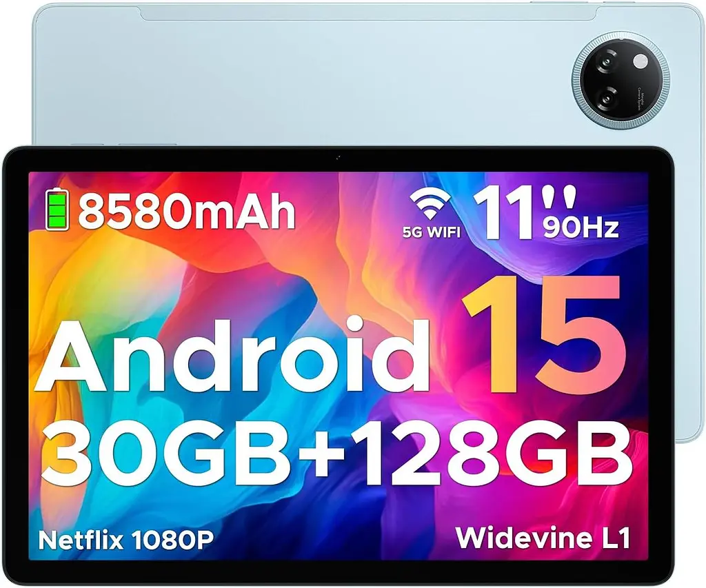 Планшет Doogee Tab A9 Pro+ 6/128Gb Wi-Fi Glacier Blue Global version - фото 2
