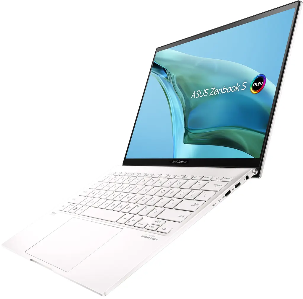 Ноутбук ASUS Zenbook S 13 UM5302LA-LV039W 13.3' 2.8K OLED, AMD R7-7840U, 16GB, F1TB, UMA, Win11, Білий (90NB1237-M002Y0) - фото 4