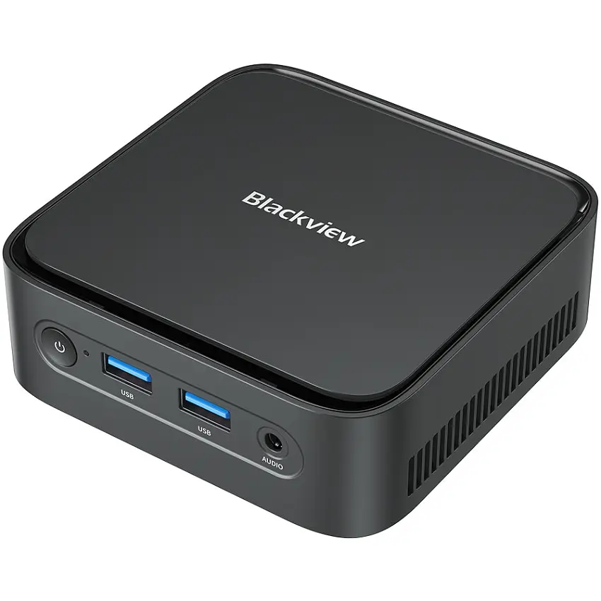 Комп'ютер Blackview Mini PC MP50 Чорний AMD Ryzen 5 3500U/16GB/SSD512GB/K&M - фото 3
