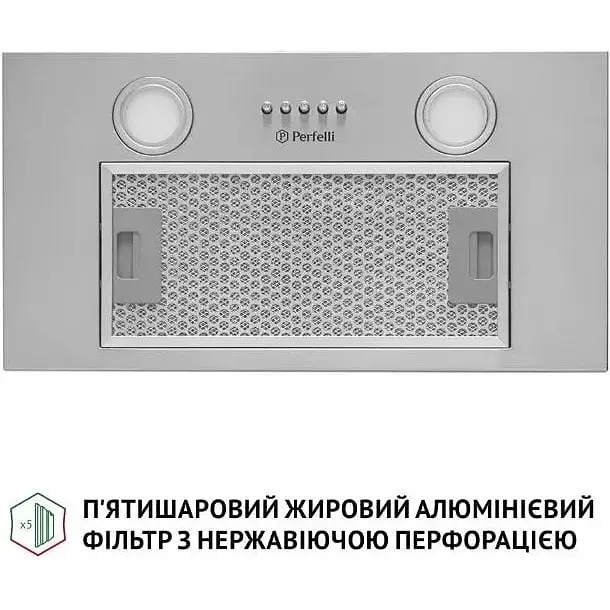Вытяжка встроенная Perfelli BI 5252 I 700 LED - фото 5