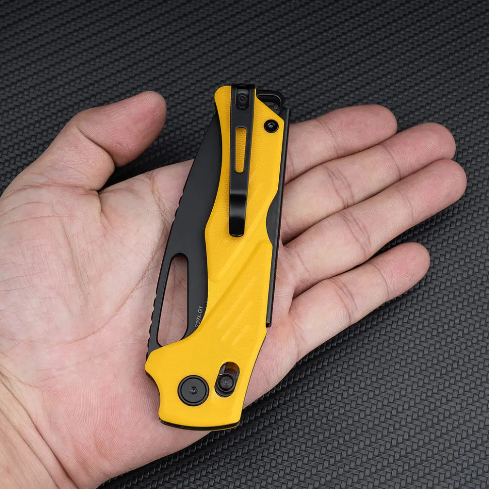 Ніж складаний SRM Mirage 239X-GY, жовтий - фото 8