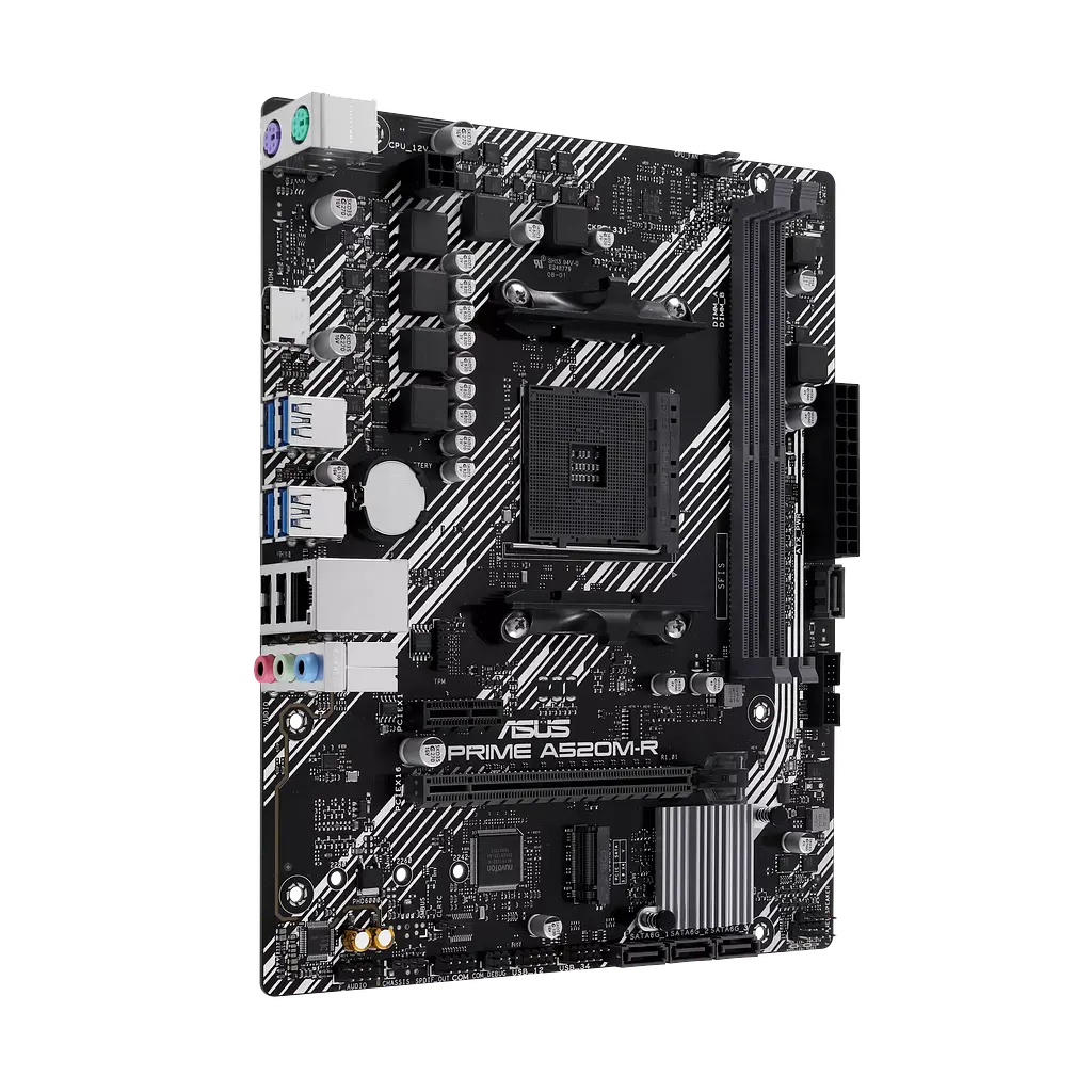 Материнська плата Asus A520M-R Prime Socket AM4 (PRIME A520M-R) - фото 2
