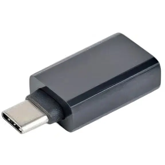 Адаптер Cablexpert USB АF to Type-C (CC-USB2-CMAF-A) BLACK - фото 1