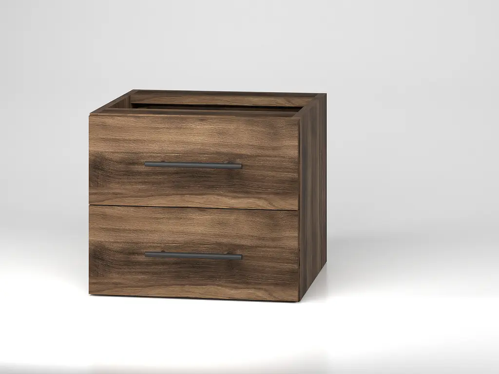 Тумба підвісна ОП-402 Orange-Line 402х400х342 Дуб Бароко рістретто - фото 2