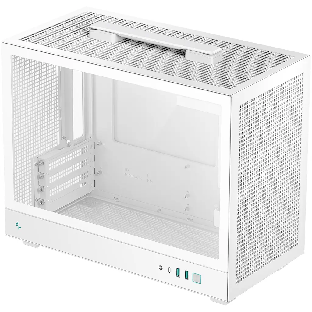 Корпус DeepCool CH160 Plus White (R-CH160-WHNGM0-G) без БЖ
