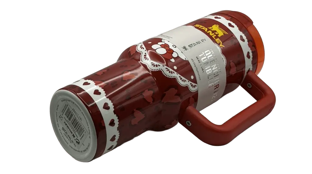 Термос термочашка Stanley Quencher H2.0 Tumbler Світиться у темряві 1,18 л Hello Kitty Love Edition KT7001977 - фото 6