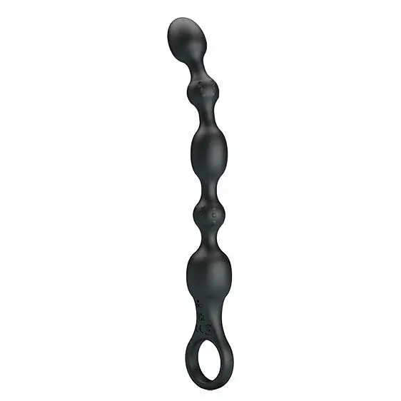 Анальний стимулятор - Pretty Love Van Anal Beads Black - фото 3