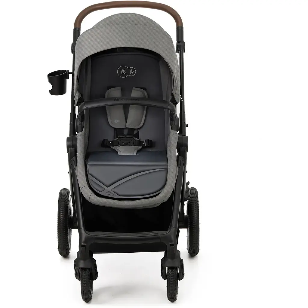 Коляска універсальна 3 в 1 Kinderkraft Moov 2 Air Light Gray (KSMOOV02LGR3000) - фото 5