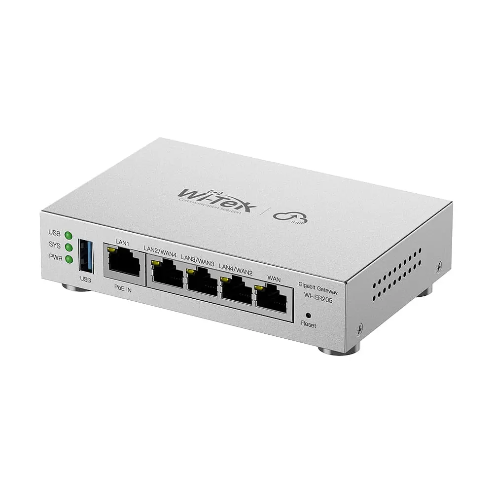Контролер точок доступу AP / гігабітний VPN-маршрутизатор Wi-Tek WI-ER205 (73-00263) - фото 5