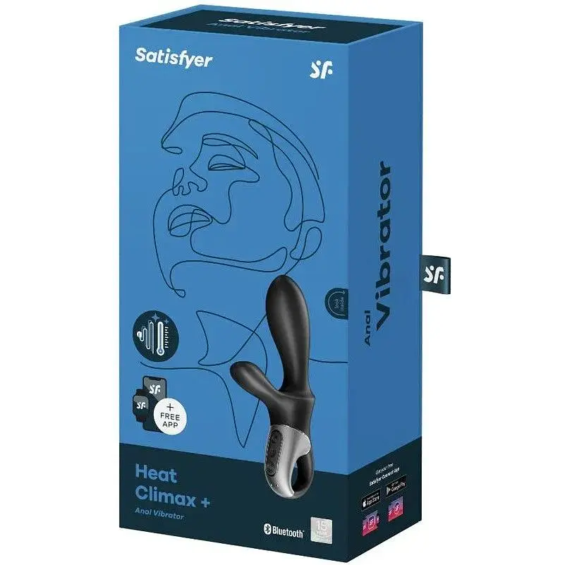 Универсальный смарт-вибратор с подогревом Satisfyer Heat Climax+ - фото 4