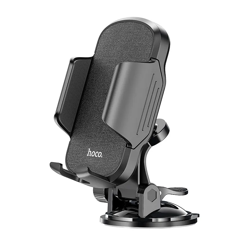 Автотримач для телефона Hoco CA82 Just fast suction cup car holder Чорний
