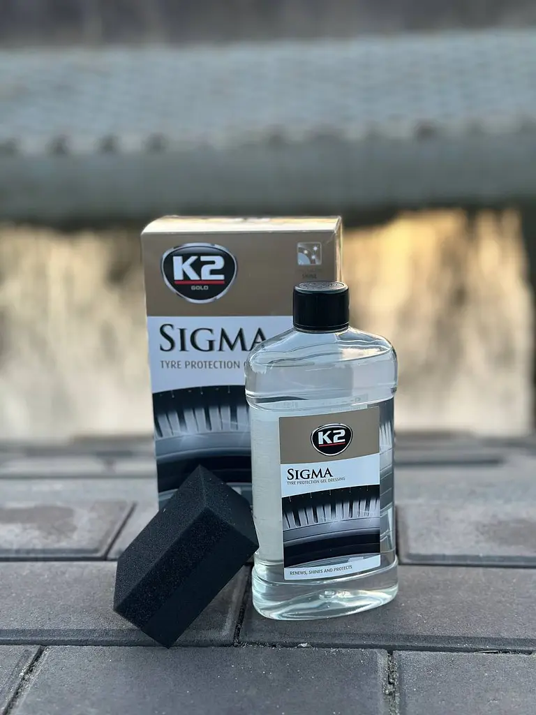 Гель для полировки и ухода за шинами K2 Sigma бесцветный 500 мл. - фото 2