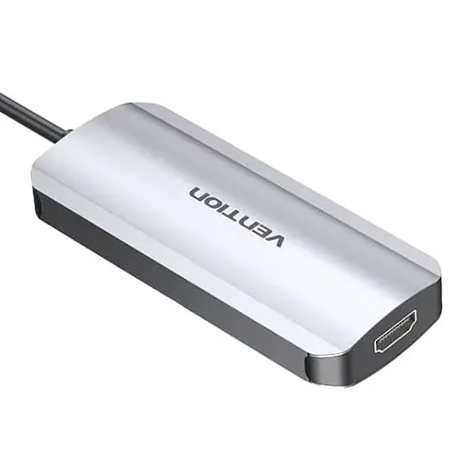 Док-станція USB3.1 Type-C - HDM/USB 3.0х3//PD 100W 5-in-1 Vention (THFHB) - фото 7