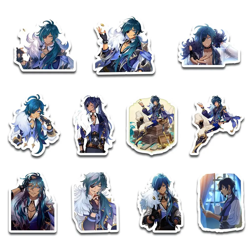 Стікерпак GeekLand Genshin Impact Kaya 45 штук (SP GI KY 01) - фото 2