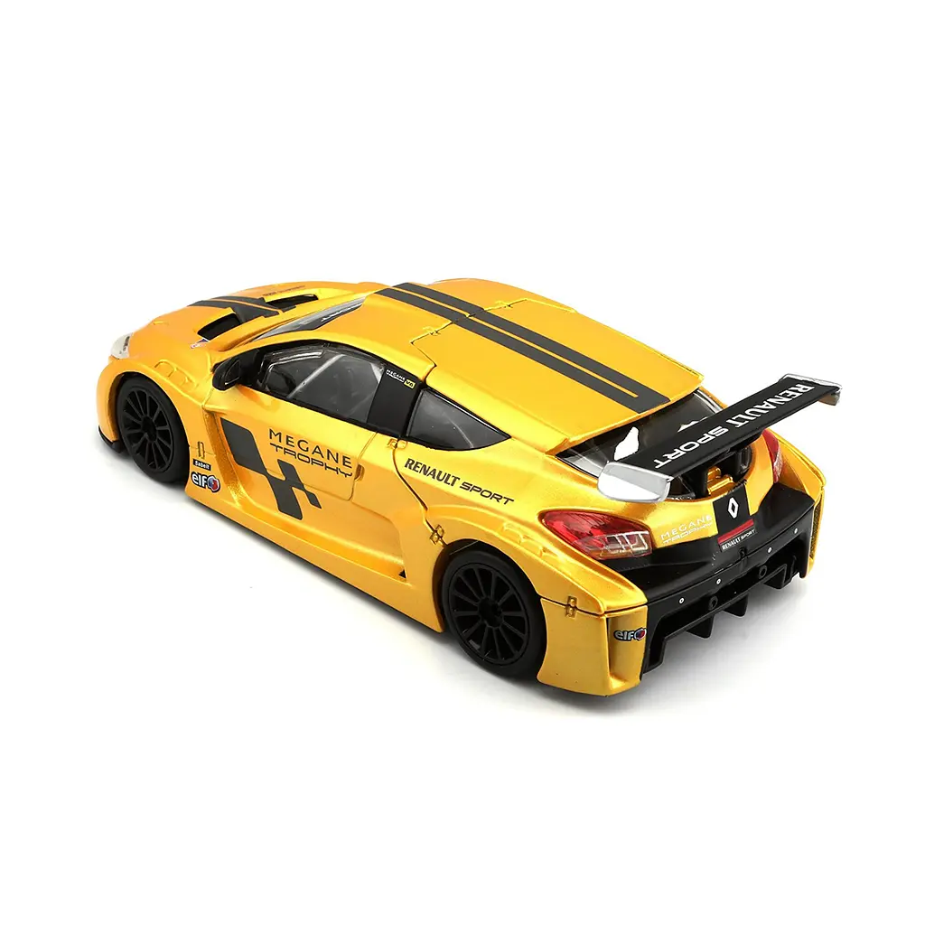 Автомодель Bburago Renault Megane Trophy 1:24 жовтий металік (18-22115) - фото 4