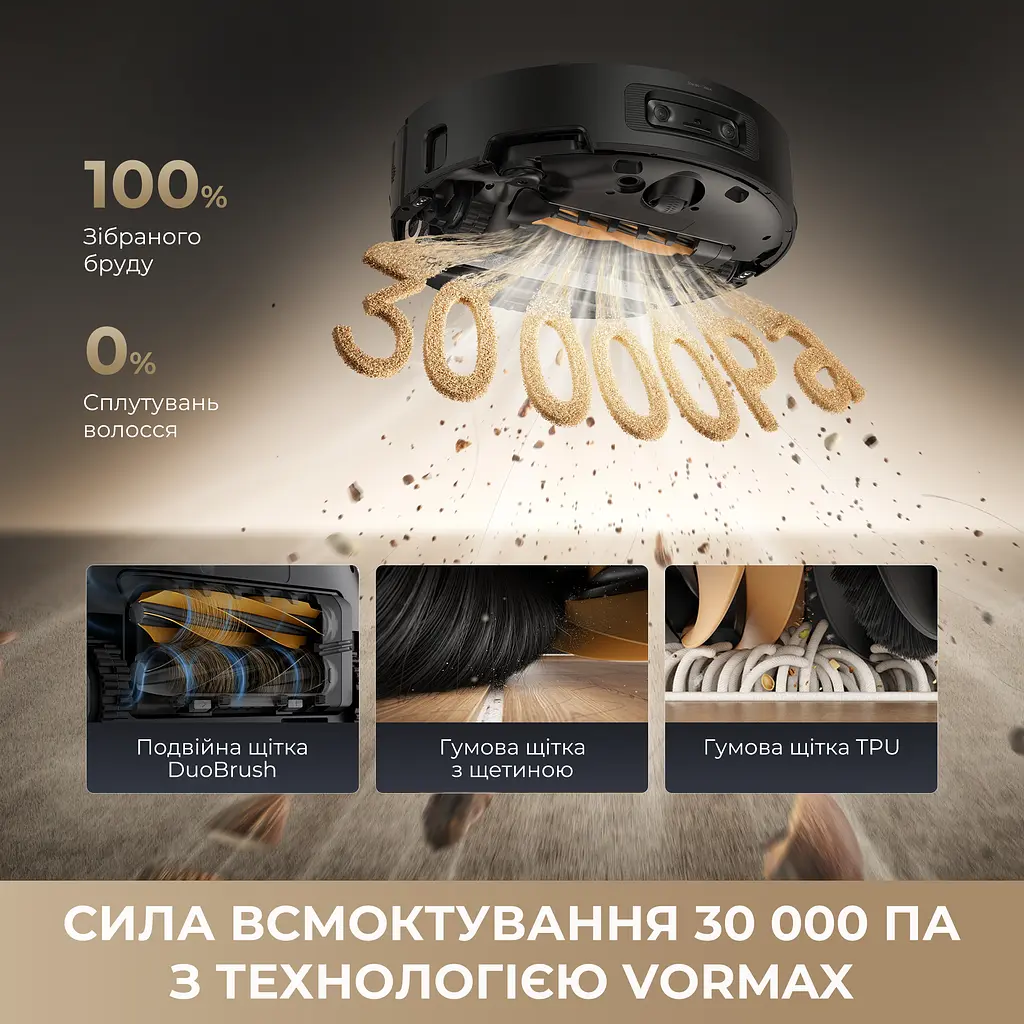 Робот-пылесос моющий Dreame Aqua 10 Ultra Roller Complete Black - фото 8