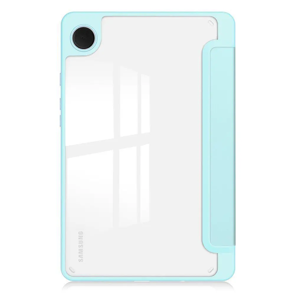 Чохол TPUCristal SlimTPU Spen holder Samsung Galaxy Tab A9 8.7 X110 X115 Голубий - фото 4