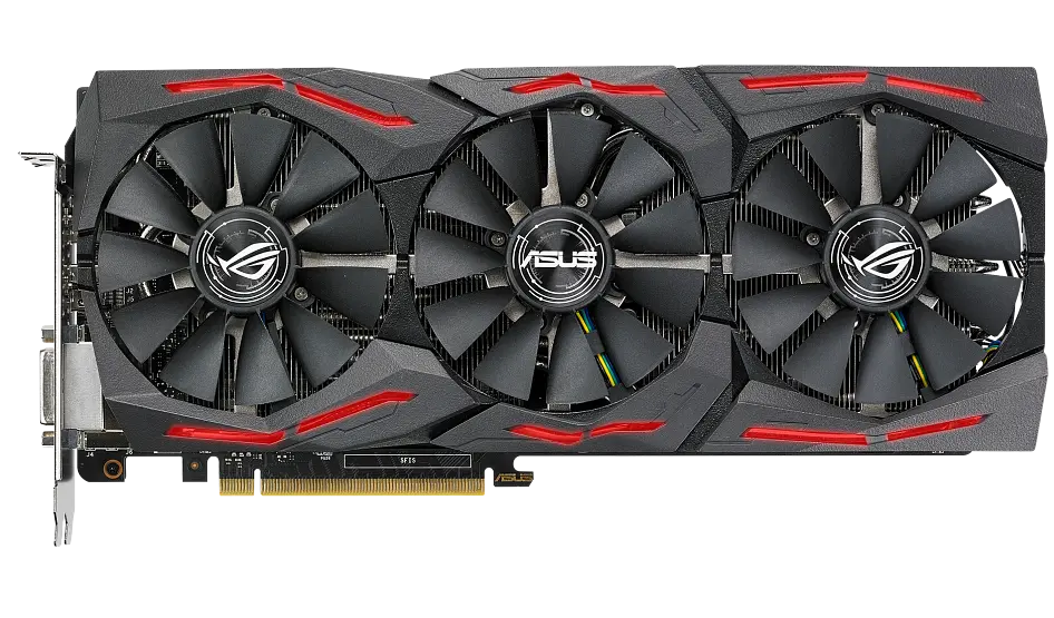 Видеокарта GeForce GTX 1080 Ti 11GB Asus ROG Strix OC (ROG-STRIX-GTX1080TI-O11G-GAMING) Б/У - фото 2