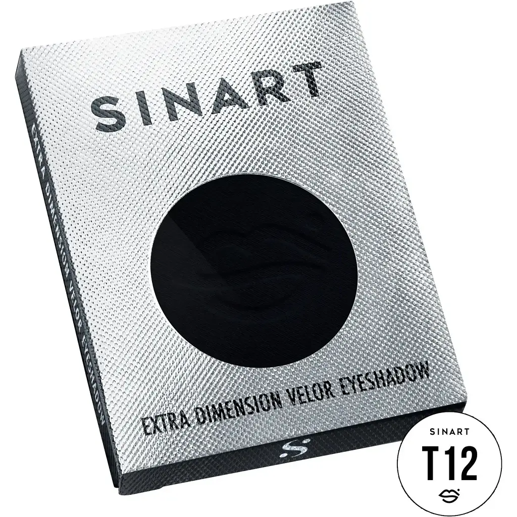 Пресовані тіні для повік Sinart Extra Dimension Velor Eyeshadow T12 1.5 г - фото 3