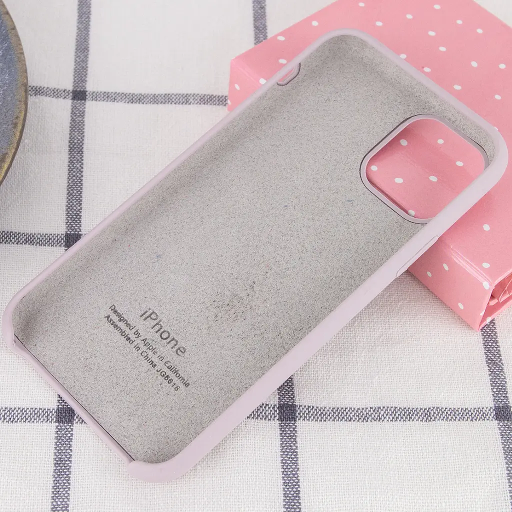 Чохол Silicone Case AA для Apple iPhone 11 Pro 5.8" Сірий / Lavender - фото 3