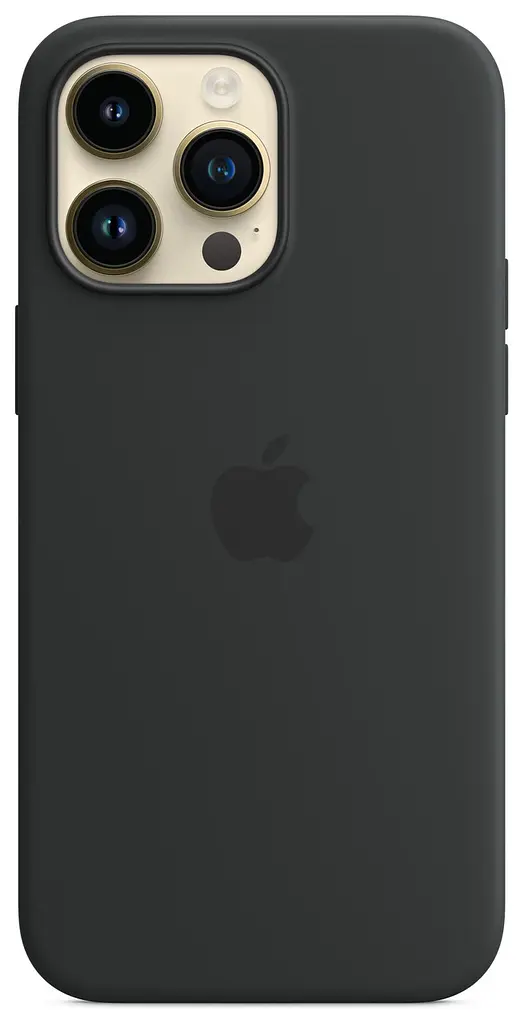 Оригінальний силіконовий чохол для iPhone 14 Pro Max (6.7") Apple Silicone Case MagSafe Midnight MPTP3ZE/A - фото 2