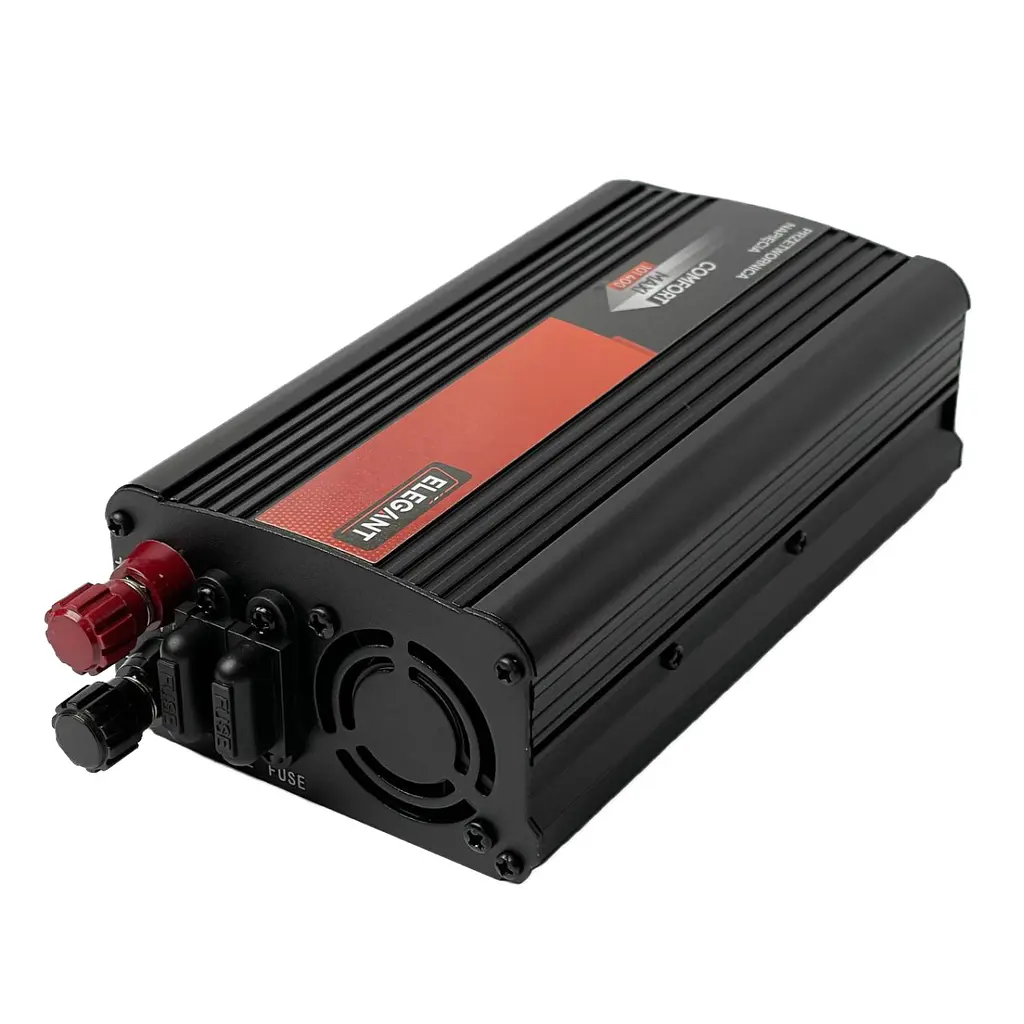 Перетворювач напруги Elegant 12V - 220V 500W-1000W З Розеткою 1 USB Клеми (EL 101 400) - фото 3