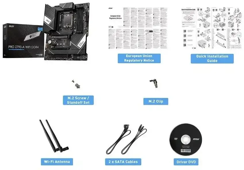 Материнская плата MSI PRO Z790-A WIFI DDR4 - фото 7