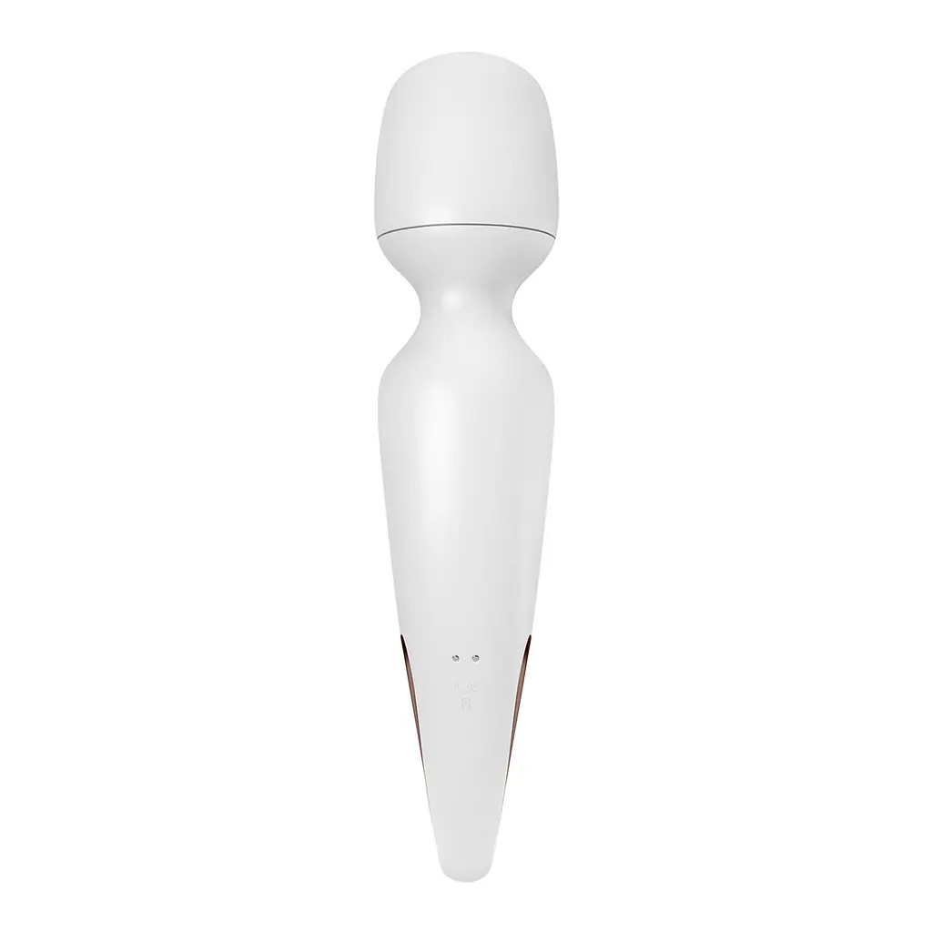 Вібромасажер Satisfyer Wand-erland, 30 см (білий) - фото 4