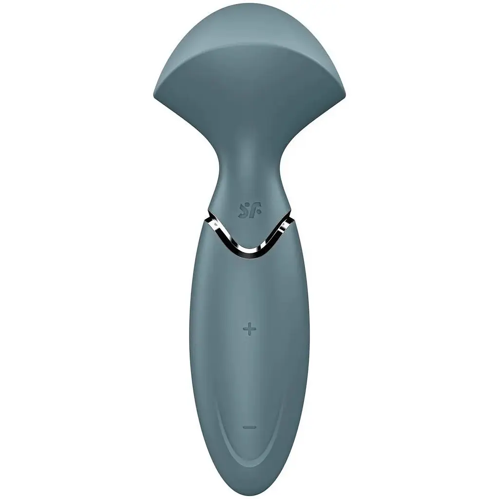 Вибромассажер Satisfyer Mini Wand-er Серый - фото 6